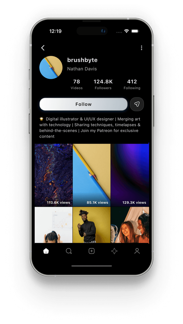 1minut app Profile